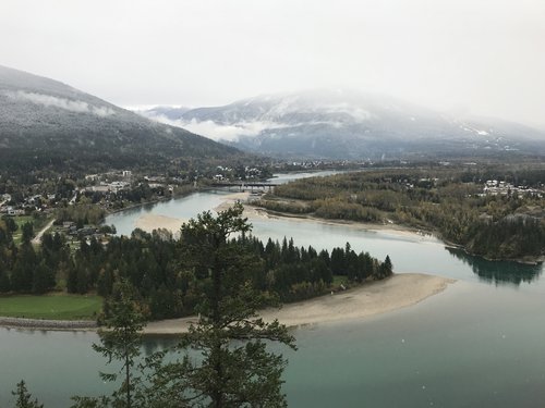 Revelstoke photoshoot at Boulder Mountain Viewpoint