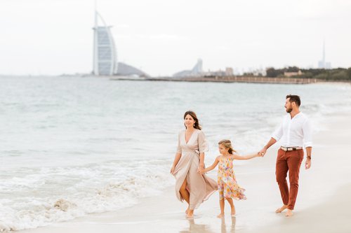 Dubai photoshoot at Sufouh Beach