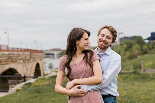Minneapolis photoshoot at Stone Arch Bridge