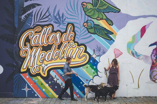 Medellín photoshoot at Poblado