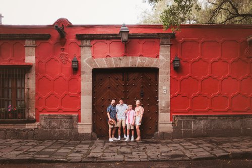 Mexico City photoshoot at Coyoacán