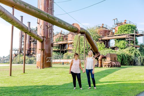 Seattle photoshoot at Gas Works Park