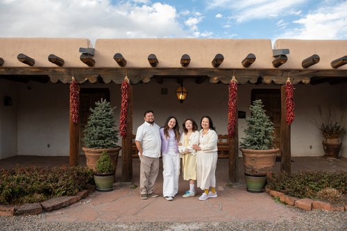 Santa Fe photoshoot at Canyon Road