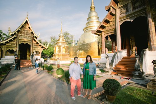 Chiang Mai photoshoot at Wat Phra Singh