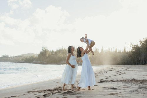 Maui photoshoot at D.T. Fleming Beach (West Shore)