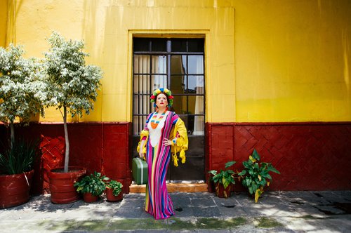 Mexico City photoshoot at Coyoacan