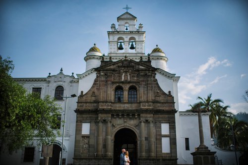 Quito photoshoot at Iglesia de San Francisco