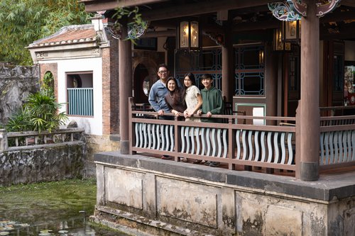 Taipei photoshoot at The Lin Family Mansion and Garden