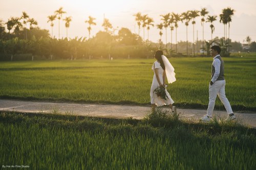 Hoi An photoshoot at Paddy Field