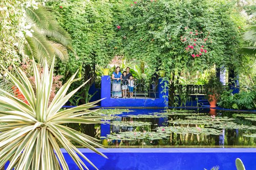 Marrakesh photoshoot at Majorelle Garden