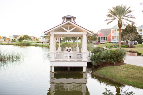 Galveston photoshoot at Evia Village Center