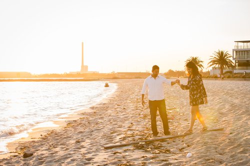 Melbourne photoshoot at Princes Pier