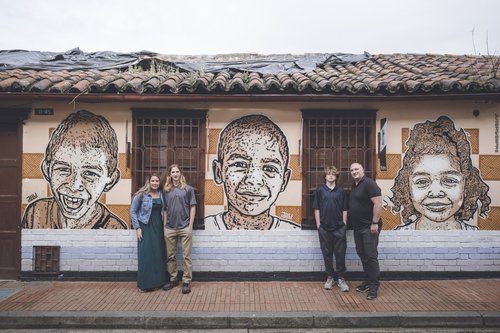 Bogotá photoshoot at La Candelaria