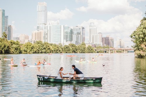 Austin photoshoot at Zilker Park