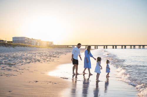Virginia Beach photoshoot at Chic's Beach