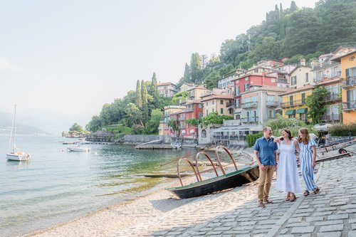 Lake Como photoshoot at Varenna