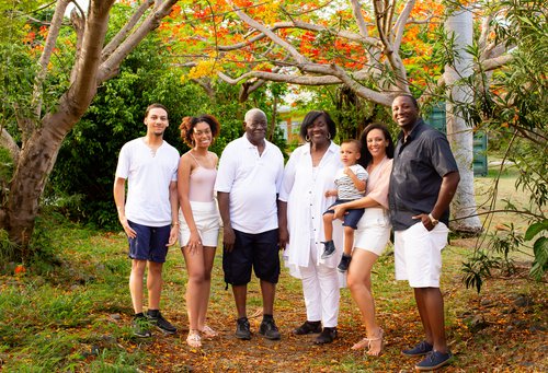 Saint Martin photoshoot at Emilio Wilson Park