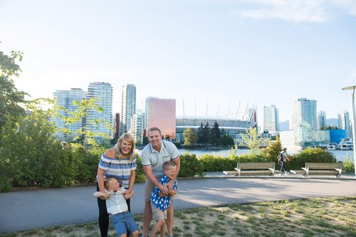 Vancouver photoshoot at False Creek