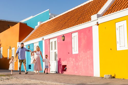 Curacao photoshoot at Pietermaai and Marie Pampoen Beach