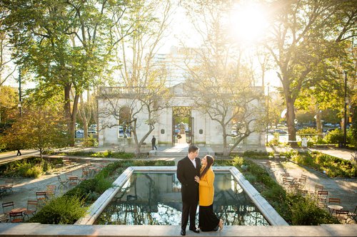Philadelphia photoshoot at Rodin Museum