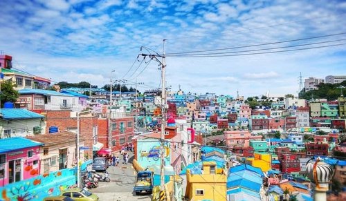 Busan photoshoot at Gamcheon Culture Village