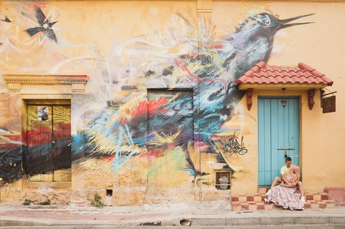 Cartagena photoshoot at Getsemaní