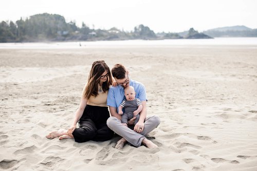 Tofino photoshoot at Middle Chesterman Beach