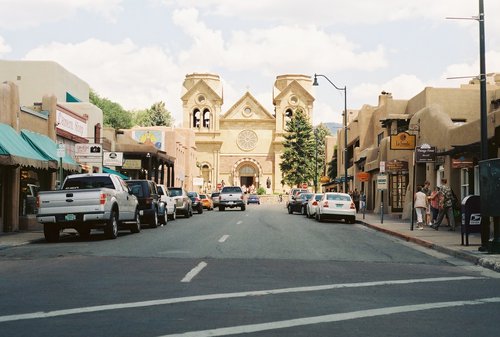Santa Fe photoshoot at Downtown Santa Fe