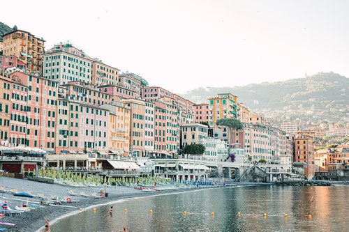 Portofino photoshoot at Camogli
