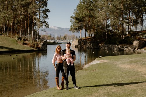 Kelowna photoshoot at Waterfront Park