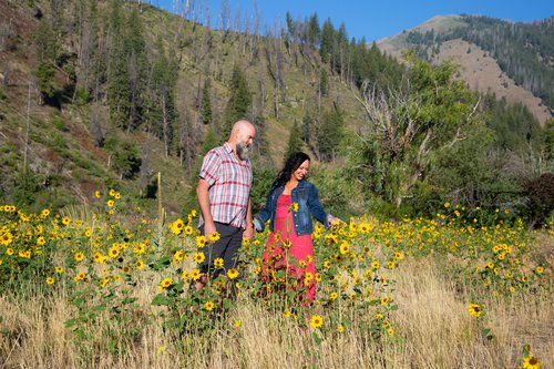 Sun Valley photoshoot at Warm Springs