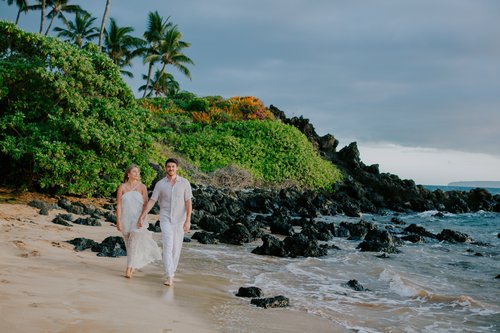 Maui photoshoot at White Rock (South Shore)