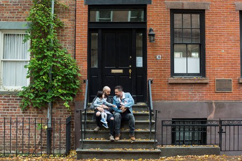 New York City photoshoot at Greenwich Village