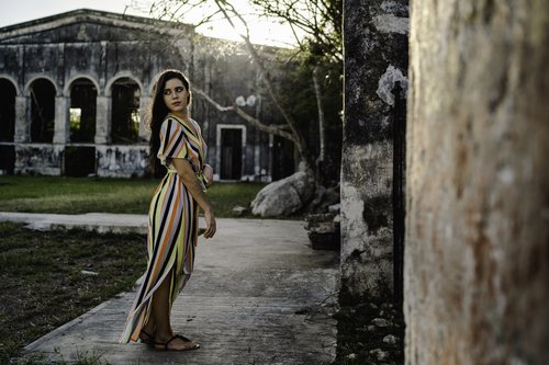 Mérida photoshoot at Xcunyá