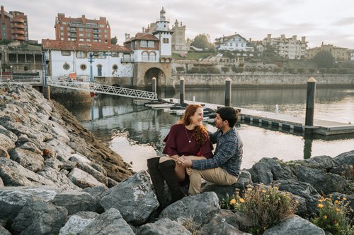 Bilbao photoshoot at Getxo Beach & Puerto Deportivo