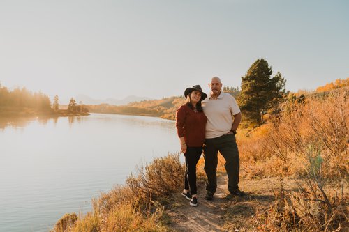Jackson Hole photoshoot at North Grand Teton National Park