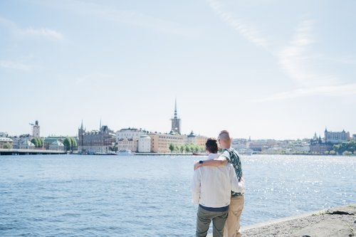 Stockholm photoshoot at Stockholm City Hall