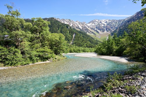Matsumoto photoshoot at Kamikochi