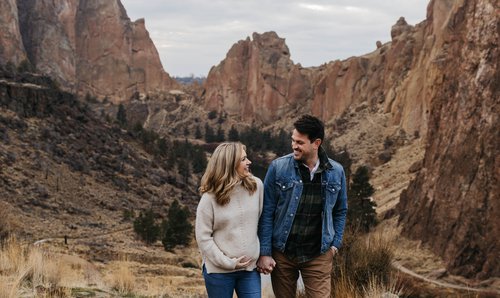Bend photoshoot at Smith Rock State Park
